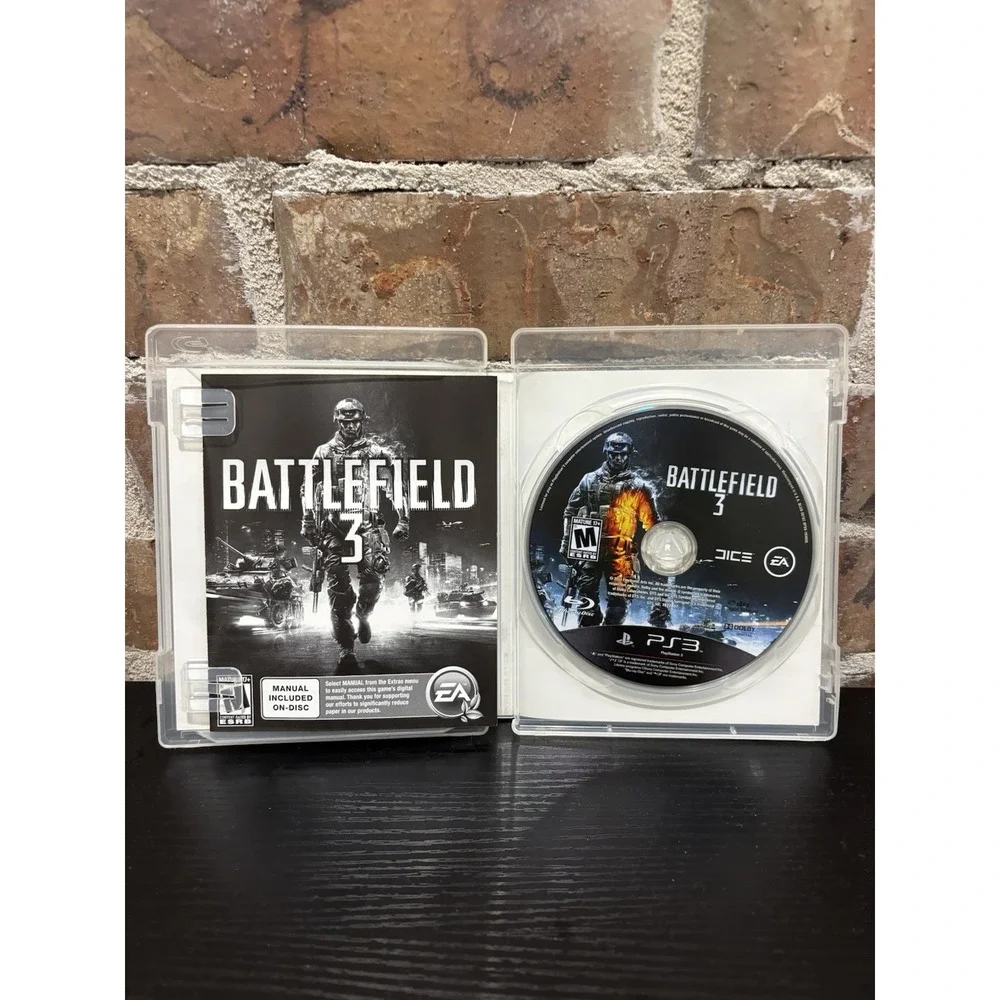 Battlefield 3 PS3 (2011) CIB with Manual, Good Condition, Tested, Fast Shipping!